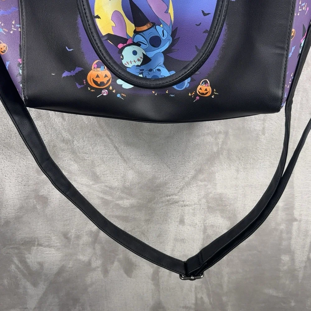 Loungefly Disney Lilo & Stitch Halloween Scrump & Stitch Satchel Bag Purse